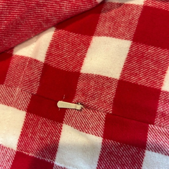 NWT 2 Draper James lands end flannel 100% cotton standard pillow shams - Picture 4 of 4